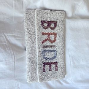 Beaded Bride Clutch